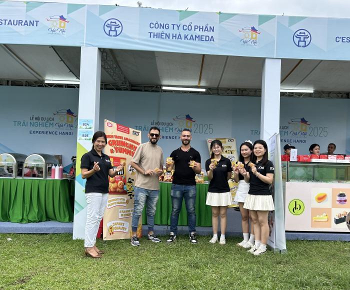 Bánh Gạo Nhật ICHi vươn mình ra thế giới tại Lễ hội Xúc tiến Du lịch Trải nghiệm Hà Nội 2025